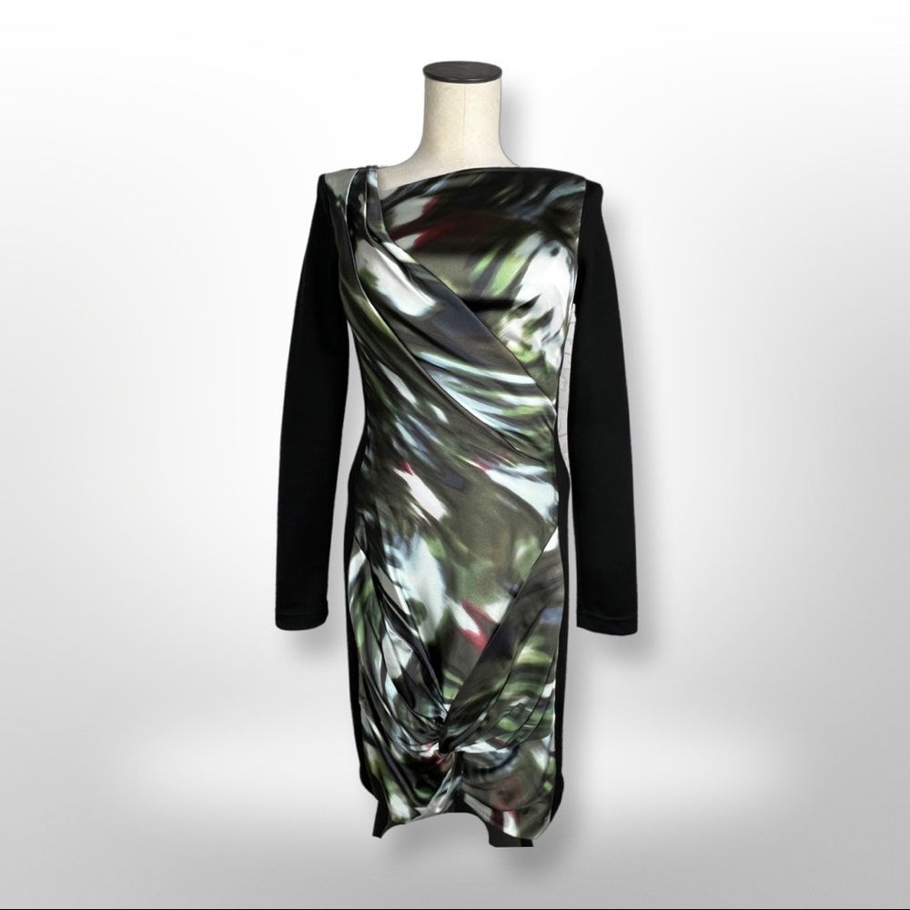 Karen Millen Silk Print Dress size 4